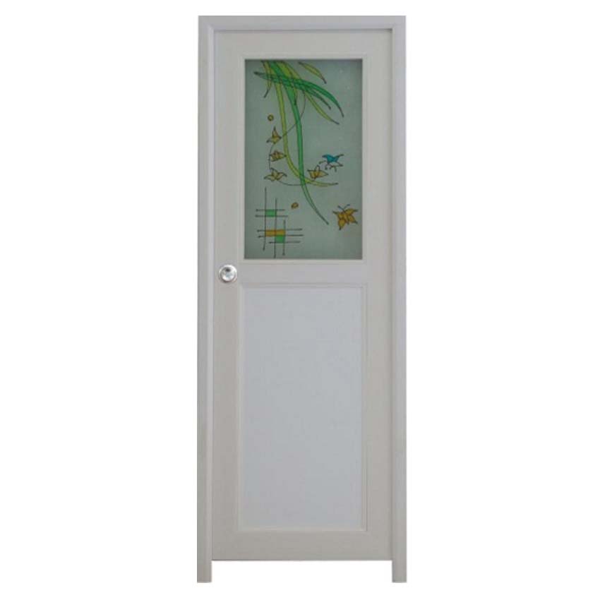 PVC Glass Door For Bathroom And Toilet | Door AND Window Factory - Chenggu