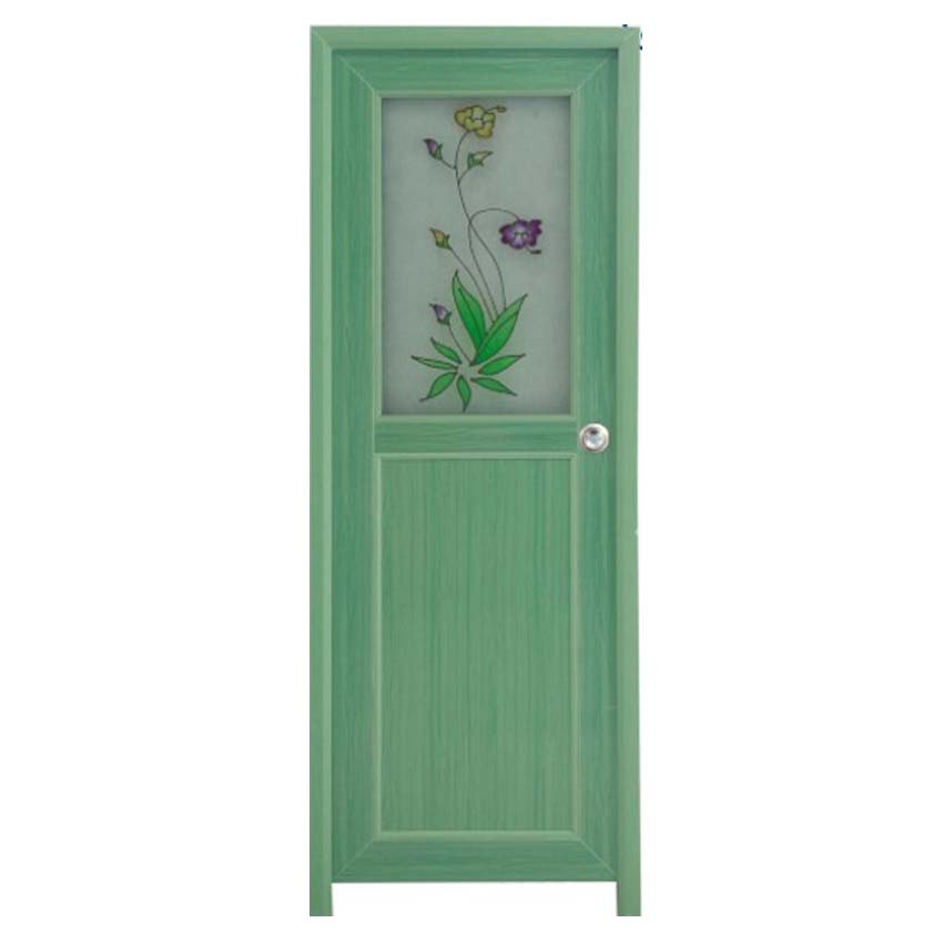 PVC Glass Door For Bathroom And Toilet | Door AND Window Factory - Chenggu