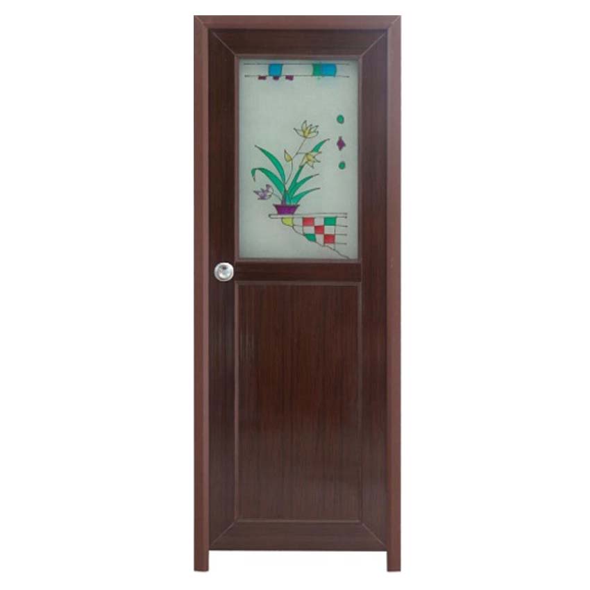 PVC Glass Door For Bathroom And Toilet | Door AND Window Factory - Chenggu