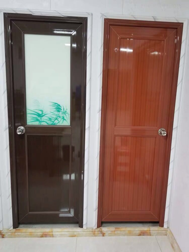 PVC Glass Door For Bathroom And Toilet | Door AND Window Factory - Chenggu