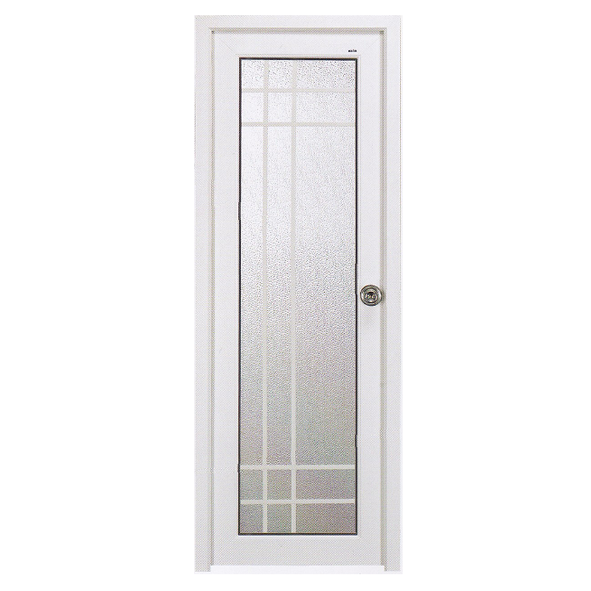 Full Glass PVC Toilet Door in China | Door Supplier - Chenggu