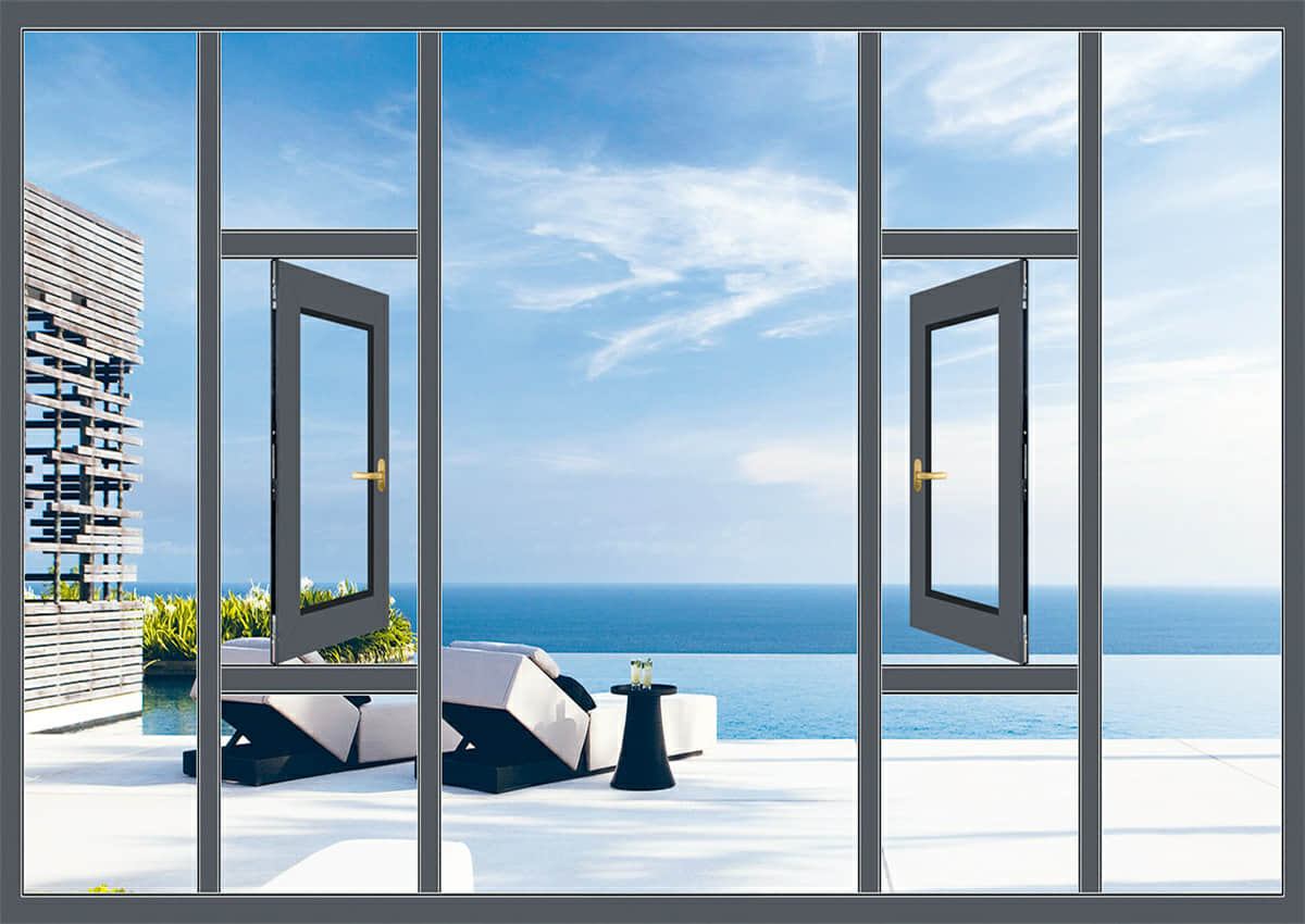 Aluminum Framed Glass Windows | Door Factory - Chenggu