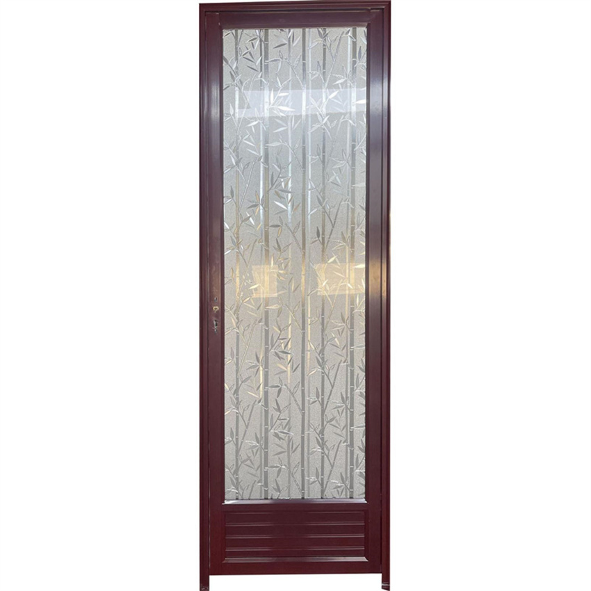 Aluminum interior doors