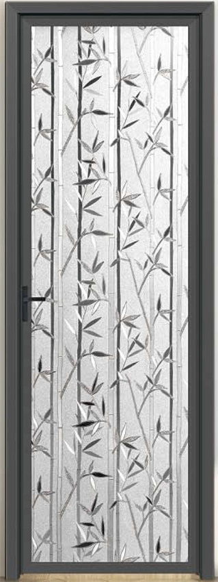 Aluminum interior doors